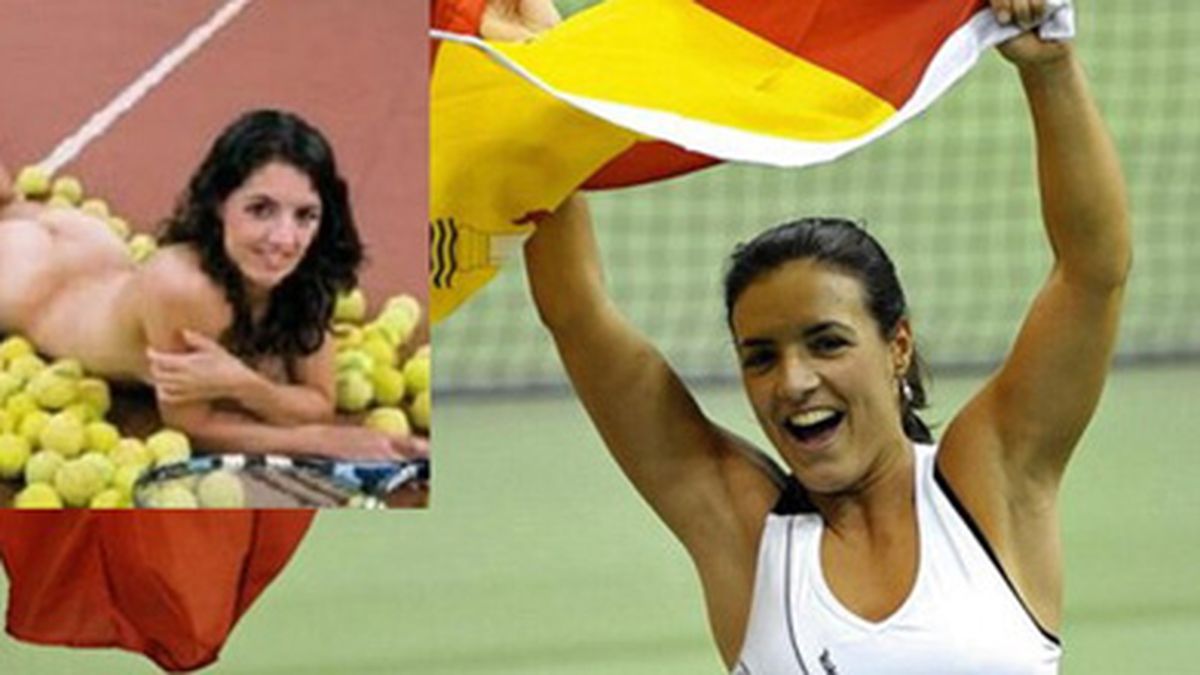 Las chicas se desnudan en Roland Garros