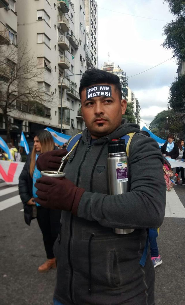 La cobertura de UNO en la puerta del Congreso Nacional