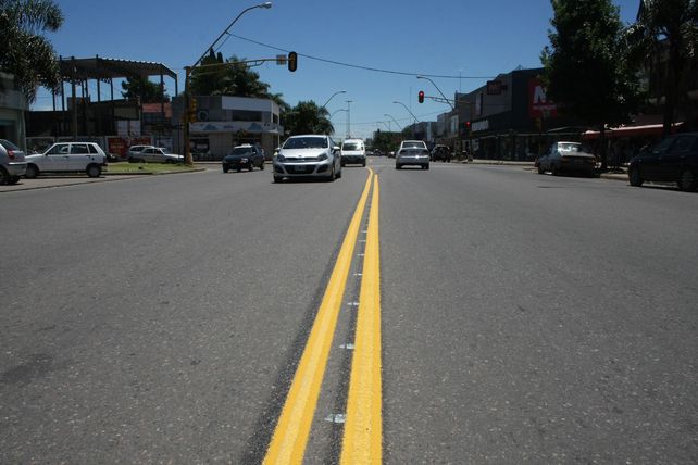 El Municipio trabaja en la demarcación vial de Aristóbulo del Valle