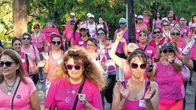 La Caminata Rosa será el sábado 25 de este mes en el Parque Urquiza.