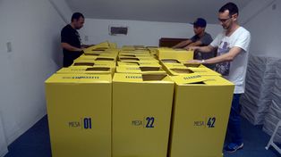 Las urnas en Central esperan que el próximo 18 de diciembre puedan ser utilizadas, como en 2018.