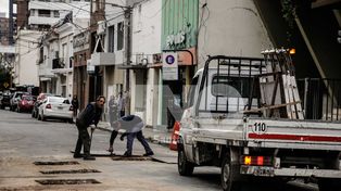 Caos de tránisto en el centro santafesino