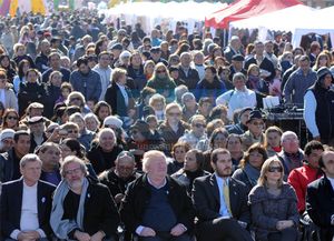 Aristóbulo del Valle se vistió con todo el color de la Independencia