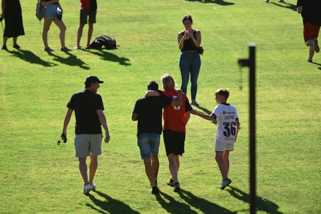 Varios ex campeones con Newells volvieron a jugar en el Coloso