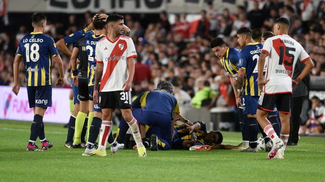 Agustín Bravo en el piso