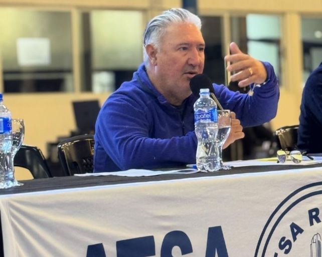 Javier Ojeda, secretario general de Atsa Rosario.