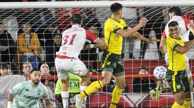 Es el gol de Defensa y Justicia sobre Huracán