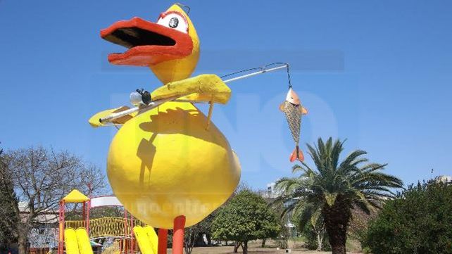El Patito Sirirí recuperó su histórica caña de pescar