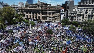 Los sindicatos lanzaron una guía para marchar al Congreso