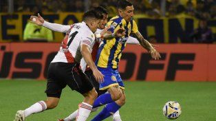 Angelito Di María fue una verdadera pesadilla para el fondo millonario. Gran partido del refuerzo de lujo. Acuña y Portillo no pueden frenarlo.