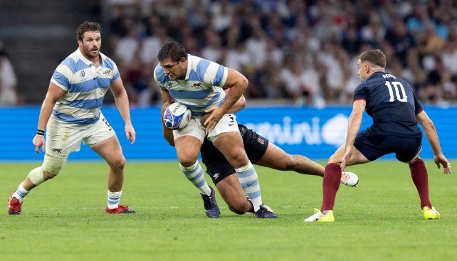 Los Pumas no jugaron y perdieron claramente ante Inglaterra en Marsella.