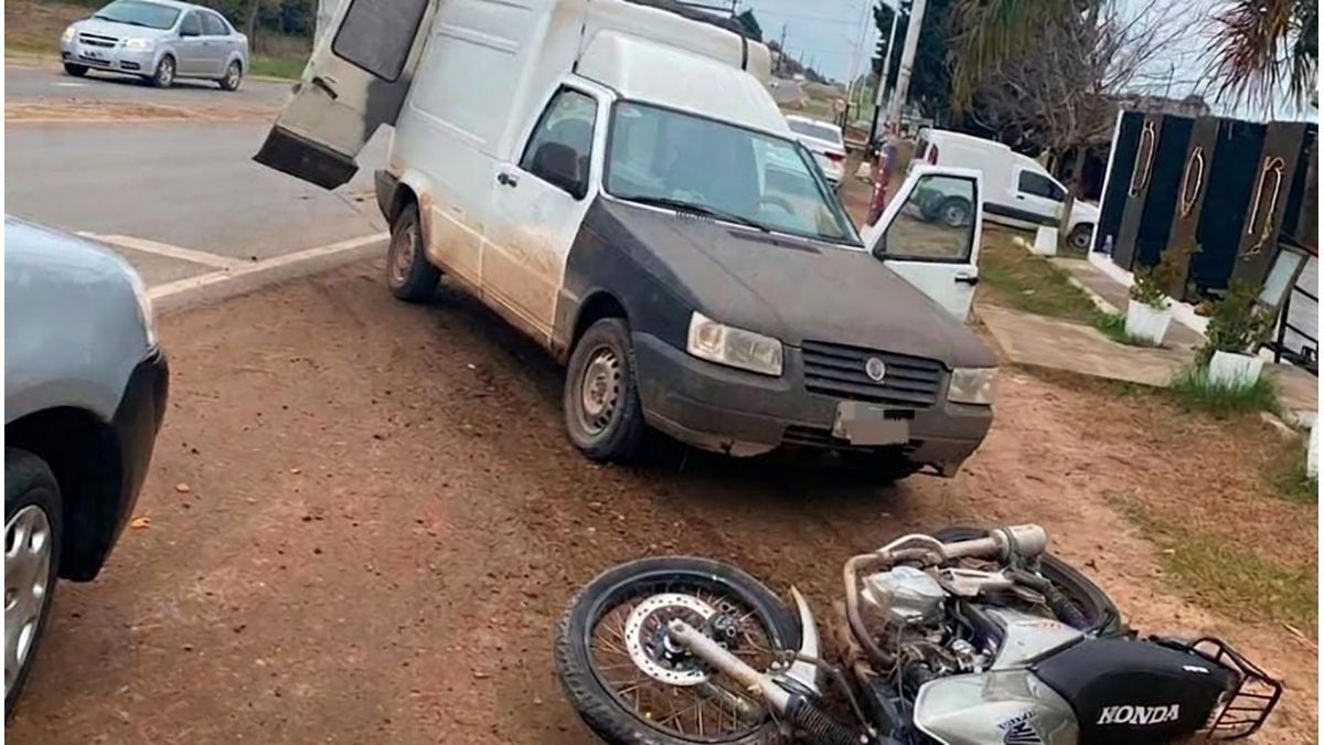 San José: motociclista sufrió lesiones graves en un sinestro vial