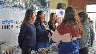 Más de 20 stands estuvieron para ofrecer sus ofertas académicas en Concordia.