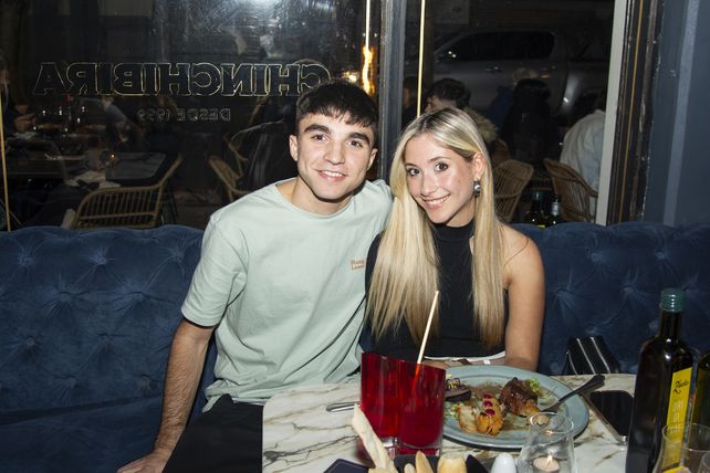 Santiago Sánchez y Carolina Marcantoni