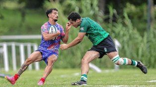 Alejandro Molinas, capitán de Santa Fe, en la victoria ante Oeste de Buenos Aires.