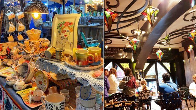 Carlos Paz cuenta con variedad de productos artesanales que son expuestos en ferias y comercios.