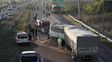 El mal estado de la autopista a Córdoba obliga a los camiones a ir por la izquierda