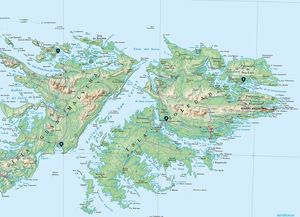 Cómo es la edición especial de mapas de Malvinas