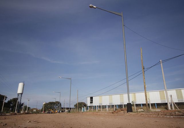 Area Industrial: el Intendente inauguró obras y servicios en Los Polígonos