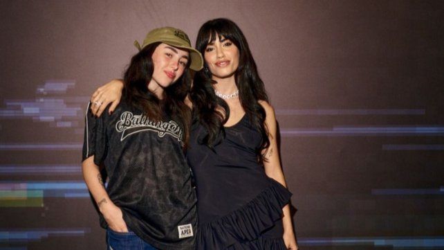 Nicki Nicole presente en el estreno