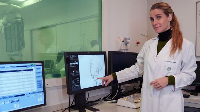 La neuróloga Guadalupe Bruera, jefa de Neurología de Grupo Gamma 