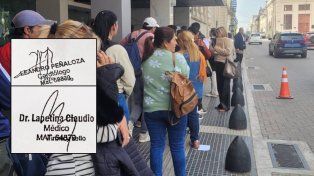 El operativo de Andis fue en agosto en un hotel céntrico de Paraná y denuncian que las firmas de los médicos son falsas.