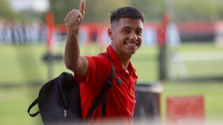 Esteban Fernández, el volante de Newells, viene de anotar dos goles ante Midland y puede ser una opción ante Sarmiento.