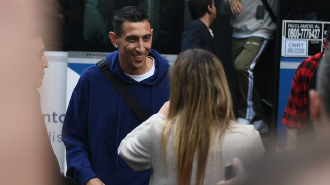 Ángel Di María y Maxi Rodríguez pidieron que no haya rivalidad&nbsp;