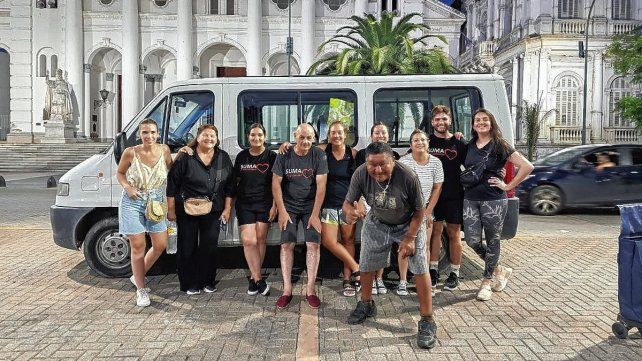 Suma de Voluntades hará una recorrida especial para celebrar el Año Nuevo con personas en situación de calle