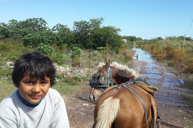 Así se encuentran las casas de los vecinos del lugar.