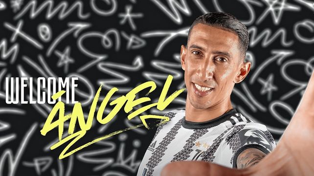 Ángel Di María fue presentado en Juventus