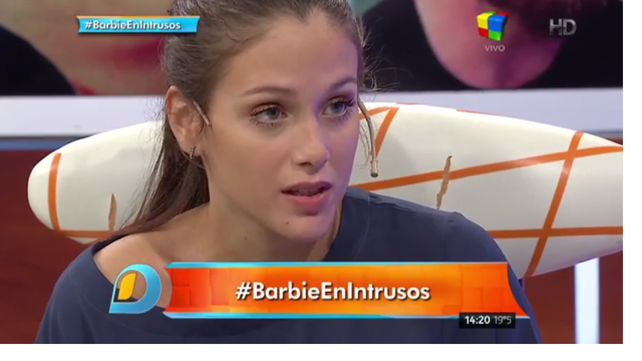Barbie Vélez contó su verdad hoy en Intrusos.&nbsp;