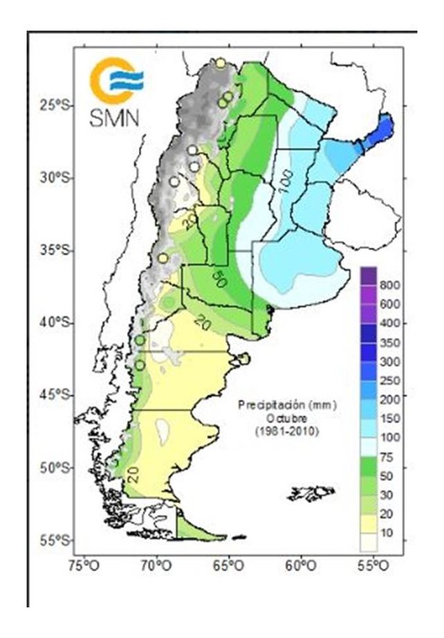 Clima y agro. Octubre llega con ascenso importante de temperaturas en la zona núcleo