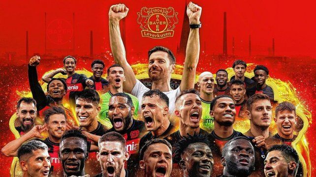 Bayer Leverkusen hizo historia en el fútbol alemán.