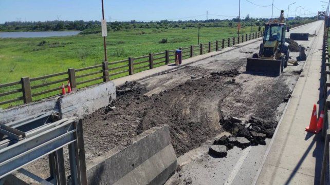 Carretero: este domingo se removerá el puente Bailey y está todo listo para la reapertura al tránsito