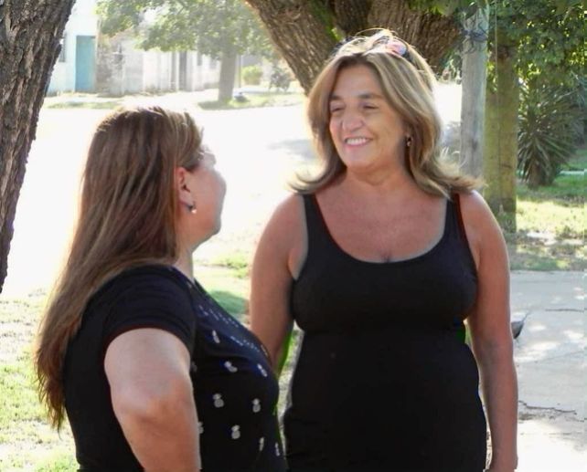 La diputada nacional recorrió los barrios de la ciudad&nbsp;