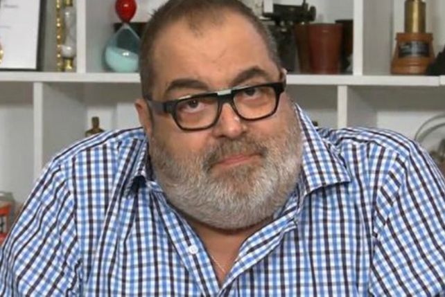 Estoy muy feliz, no puedo creer lo que pasa, dijo al aire Lanata emocionado