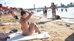 Costanera Este: hubo 33 bañistas heridos por ataques de palometas en la laguna Setúbal