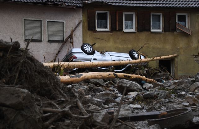 Graves inundaciones en el sur de Alemania