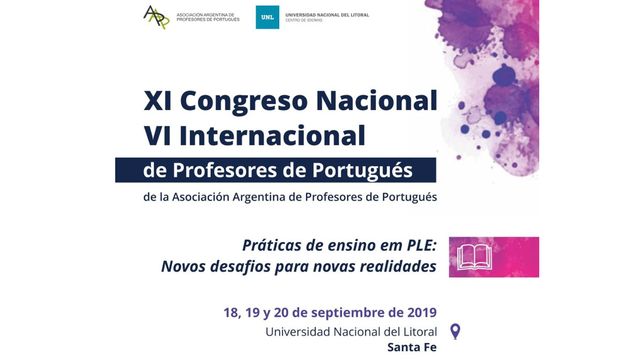 Profesores de portugués se reunirán en un Congreso Nacional e Internacional en Santa Fe