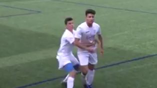 Dramática batalla campal en el fútbol juvenil de España