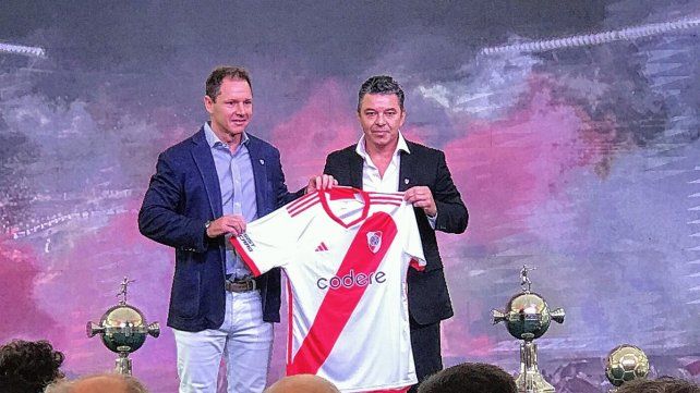 Marcelo Gallardo fue presentado en River: Estoy en el lugar al que pertenezco