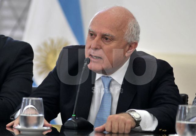 EL gobernador de Santa Fe./ Juan M. Baialardo.