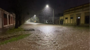 Temporal en el norte de Santa Fe: cayeron 120 milímetros de lluvia en menos de dos horas