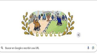 Google celebra el tenis en silla de ruedas en los Juegos Paralímpicos con un nuevo doodle