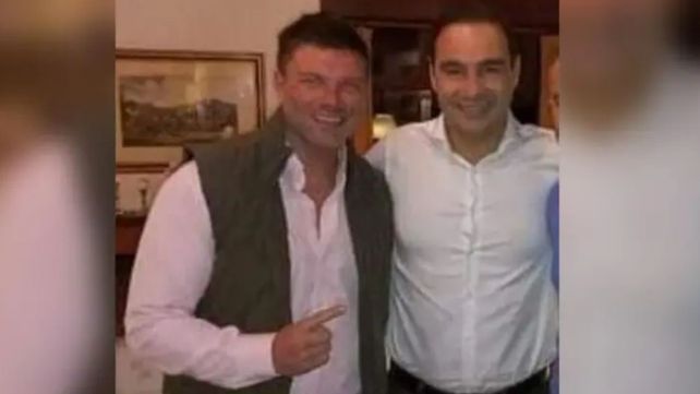 El abogado José Codazzi y el gobernador de Corrientes