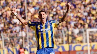 Di María anotó el 1 a 1 para Central ante Independiente.
