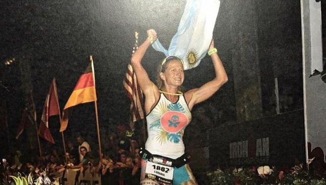 La bandera argentina en los más alto