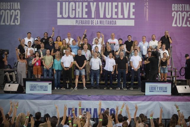 La convocatoria buscó “romper la proscripción” de CFK.