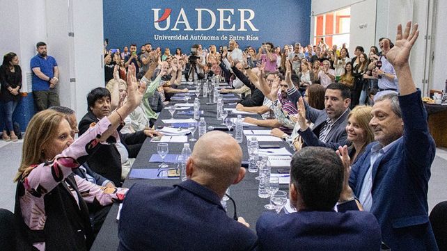 El Consejo Superior de UADER aprobó este jueves por unanimidad la iniciativa